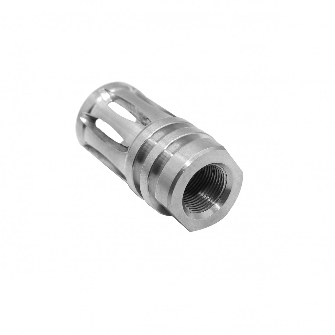 AR15 .223 A2 Stainless Steel Birdcage Muzzle Brake